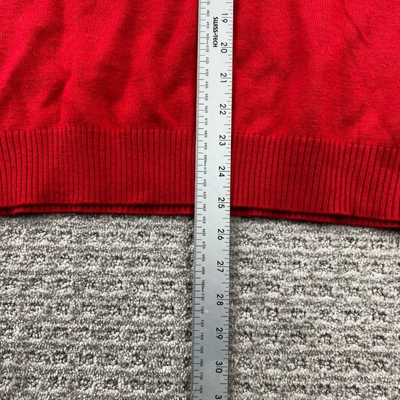 Ugly Christmas Sweater Knit Unisex One Size Fits Most Red Bacardi Fits Men M-L - Picture 8 of 8